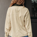  Phoebe Textured Zip Up Jacket