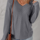 Sleet Small Phoenix Sleeve Knit top Long Sleeve Top