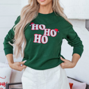 Evergreen Medium Piagwen Graphic Christmas Fashion Sweatshirt