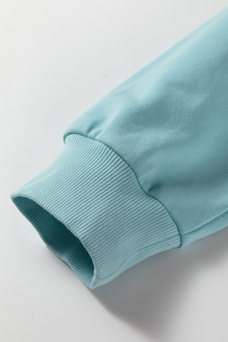 Pink Colorblock Patchwork Drop Shoulder Plus Size Sweatshirt