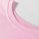  Pink Colorblock Patchwork Drop Shoulder Plus Size Sweatshirt