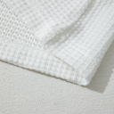  Pink Stripe Leopard Patchwork Waffle Knit Buttoned Plus Size Hoodie