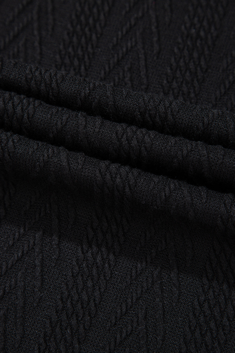 Poppy Textured Knit Drawstring Blouse