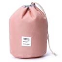 Solid Pink Portable Cosmetic Bags