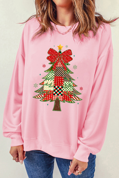 Presley Tree Drop Shoulder Sweatshirt