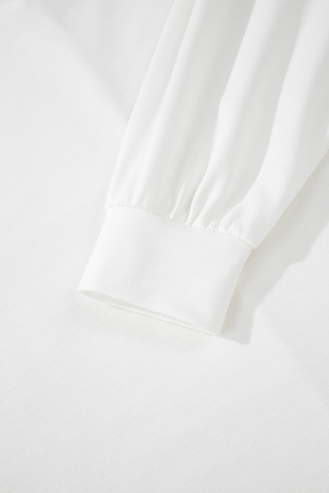 Promise Color Block Loose Long Sleeve Top