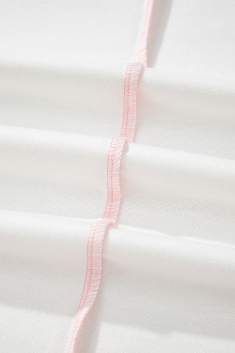 Promise Color Block Loose Long Sleeve Top