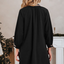  Quincy Sleeve Shift Mini Dress