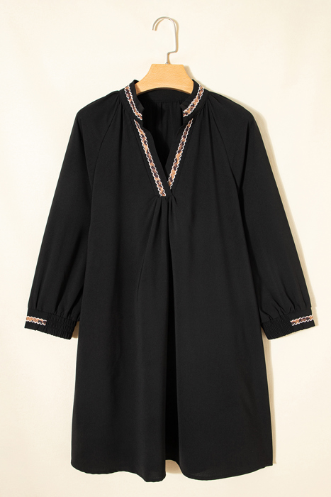 Quincy Sleeve Shift Mini Dress