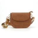 Brown Black/Red Bee Quinn Crossbody | Choose Your Strap