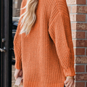  Rachel Front Chunky Cardigan Sweater