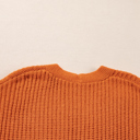  Rachel Front Chunky Cardigan Sweater