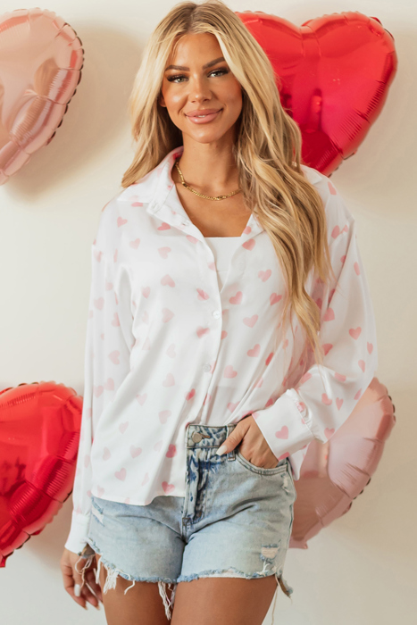 Raelyn Shoulder Puff Sleeve Shirt