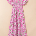  Raina Sleeve Flowy Long Dress