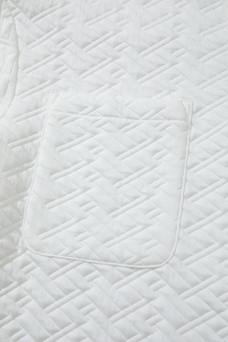 Raina Textured Collared Pullover