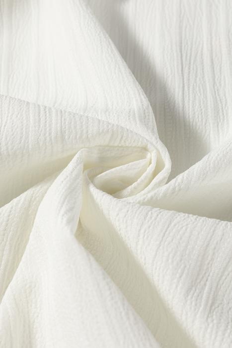 Ramila Textured Colorblock Elegant Blouse