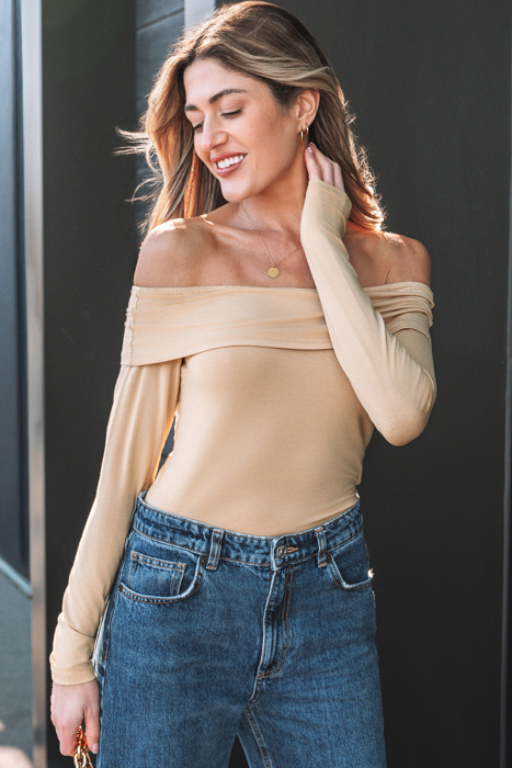 Ramona Sleeve Slim top Long Sleeve Top