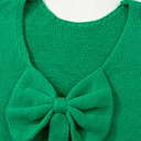  Raven Backless Bubble Sleeve Sweater