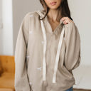  Rayna Embroidered Zip Up Jacket