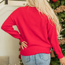  Reagan Tinsel Merry Letter Sweater