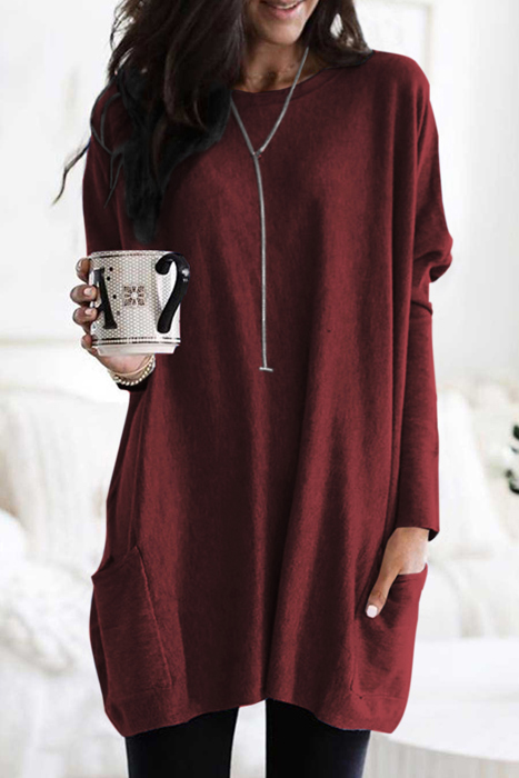 Rebecca Fiery Longline Top