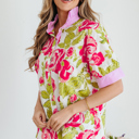  Rebekah Collar Short Sleeve Shirt