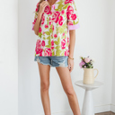  Rebekah Collar Short Sleeve Shirt