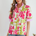  Rebekah Collar Short Sleeve Shirt