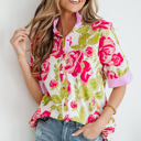  Rebekah Collar Short Sleeve Shirt