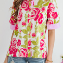  Rebekah Collar Short Sleeve Shirt