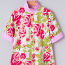  Rebekah Collar Short Sleeve Shirt