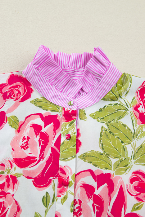 Rebekah Collar Short Sleeve Shirt