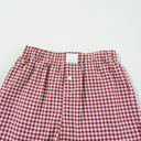  Gingham High Waist Shorts