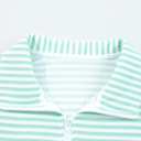  Reign Zip Collar Pullover Long Sleeve Top