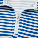  Reign Zip Collar Pullover Long Sleeve Top