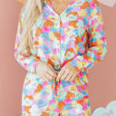  Remi Heart Collared Tunic Shirt