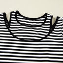  Remi Stripe Double-layer Long Sleeve Top