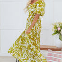  Renata High Waist Floral Maxi Dress