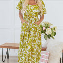  Renata High Waist Floral Maxi Dress