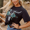  Reya aztec Graphic T Shirt