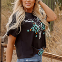  Reya aztec Graphic T Shirt