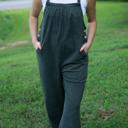  Reya Pocketed Loose Fit Corduroy Overall