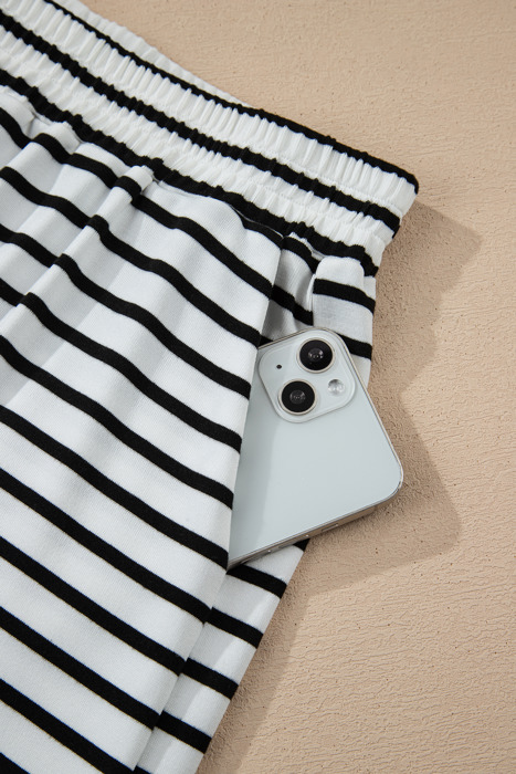 Reyna Stripe Half Top