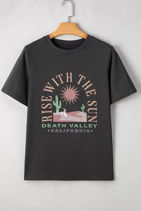 RISE WITH THE SUN Western Tee