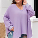  Rivka Exposed Seam Flowy PLUS Top