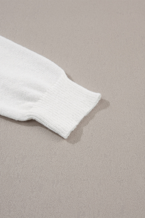 Robin Glitter Print Casual Sweater