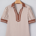  Romina Short Bubble Sleeve Blouse