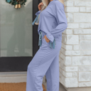  Rory Beau Flounce Long Sleeve Lounge Set