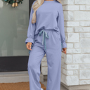 Rory Beau Flounce Long Sleeve Lounge Set
