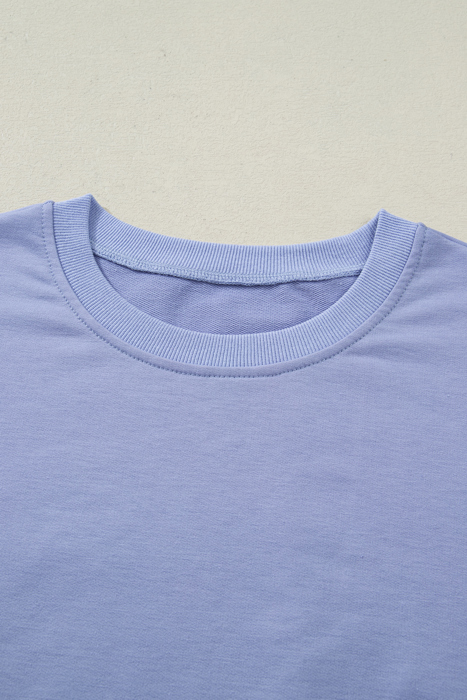 Rory Beau Flounce Long Sleeve Lounge Set